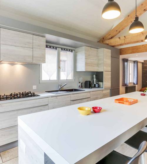 rénovation d'une cuisine ouverts à Orbec