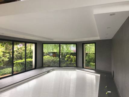 extensiond e maison pour piscine