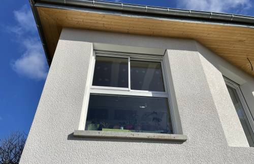 Travaux terminée. Zoom sur la fenêtre