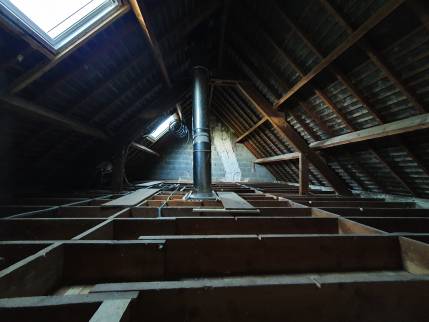 Rehausse de la ferme pour optimiser l'espace