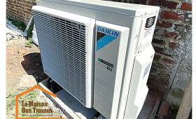 Installation de pompe à chaleur air eau