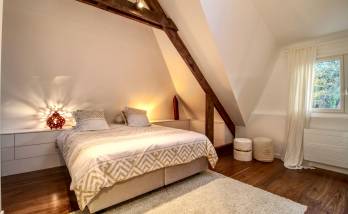 Décoration d'une chambre parentale sous comble