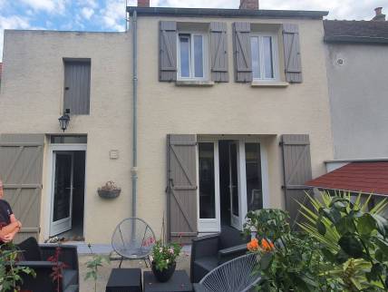 Maison avant travaux de ravalement de façade - Moissy-Cramayel 77550