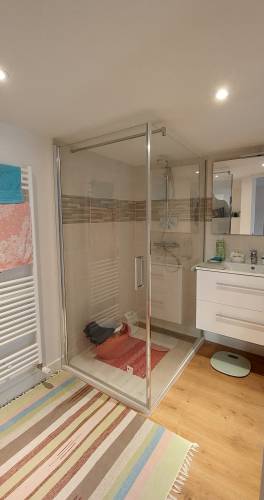 Nouvelle salle de bain en souplex