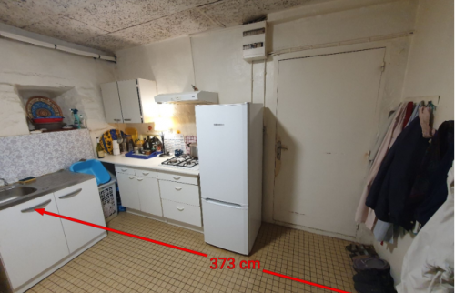 espace avant installation rénovation toilette