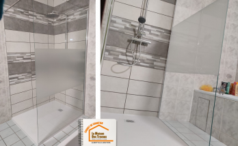installation douche moderne, rénovation plomberie maison, confort salle de bain, expert en rénovation 73460, remplacement équipement sanitaire
