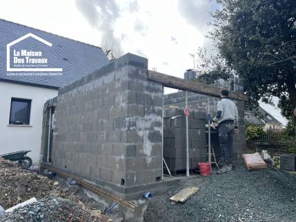 La Maison des Travaux Vannes Sarzeau Pénestin construction de garage