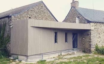 SAS d'entrée en ossature bois