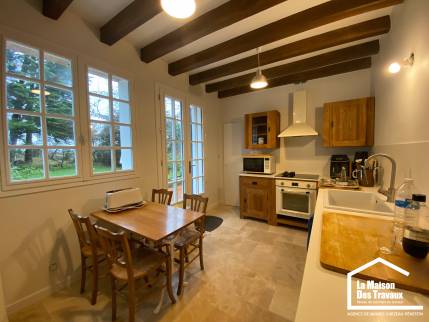 Rénovation de cuisine dans une maison ancienne à Pénestin