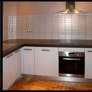 Rénovation d'un appartement, Toulouse - Cuisine ouverte sur le salon