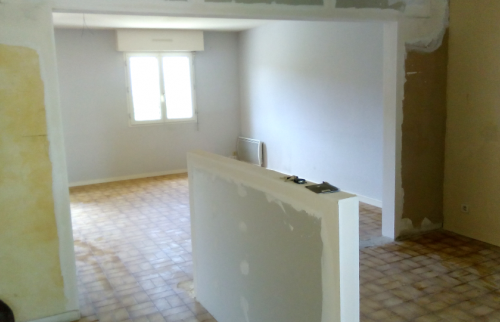 Après modifications de cloisons