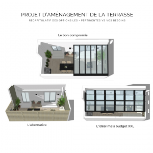 Aménagement d'une terrasse - HELENE SOORBEEK - La Maison Des Architectes