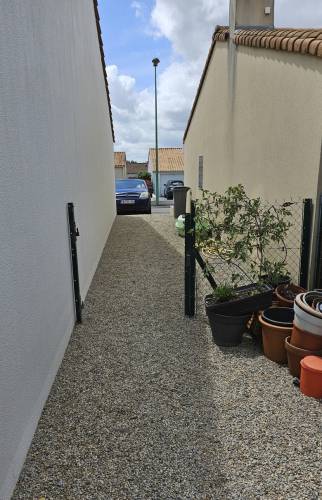 Côté droite sans portillon