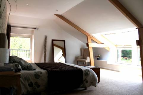 Chambre parentale sous combles