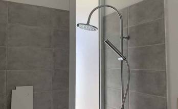 Rénovation d'une salle de bain avec douche à l'italienne à Vertou (44)