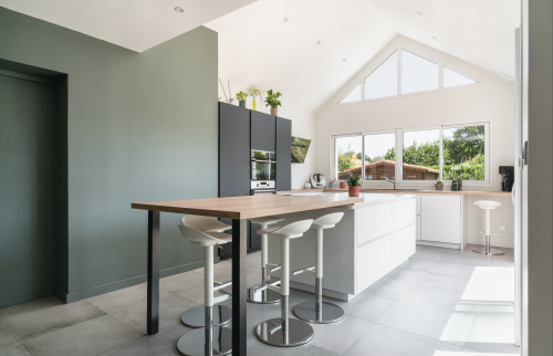 Création d'une cuisine de 10 m² au Bignon