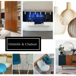 Salle d'attente d'un cabinet médical - Magali Fuchs - Décoratrice - La Maison Des Architectes