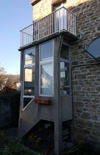 "Véranda" à Saint-Malo avant travaux