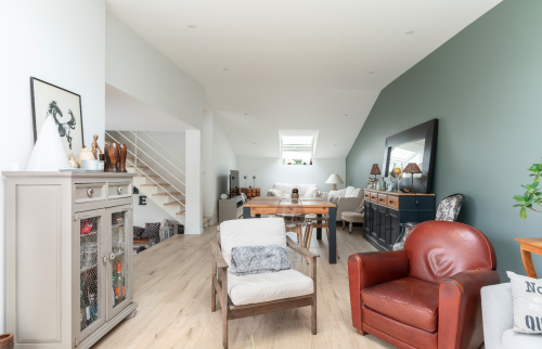 Création d'une extension et rénovation complète maison à Vertou