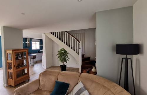 Rénovation des murs et escalier - Bain-de-Bretagne