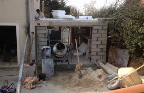 Travaux de maçonnerie pour agrandissement de maison - Gardanne 13