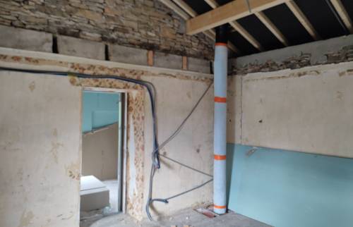 Carnet de chantier de la rénovation complète d’une maison à St Marcel Bel Accueil : projet Tilleul