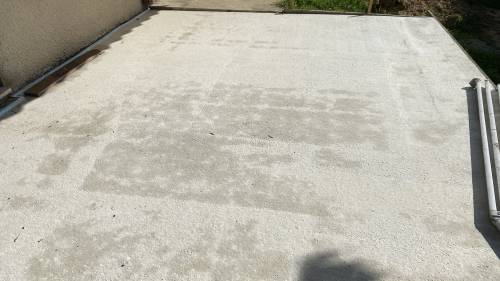  Dalle en béton coulée pour construire une terrasse - Montauban 82000