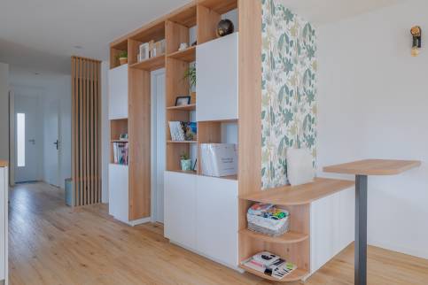 Rénovation complète et modernisation d'une maison, Cailloux sur Fontaines (69270)