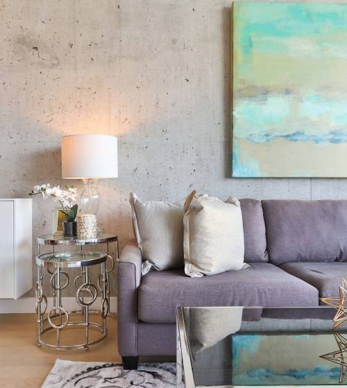 renovation maison salon contemporain