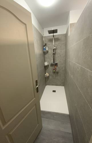 Douche rénovée 