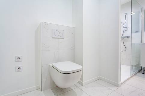 Champagne au Mont D'or (69410) : Rénovation de salle de bains dans un style épuré et lumineux