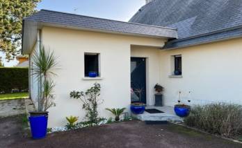 L'extension avec son ravalement de façade