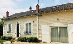 Allée et accès maison rénovés Galluis