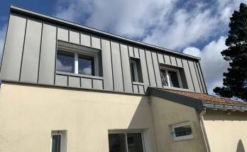 Création d'une lucarne pour créer une chambre à Nantes