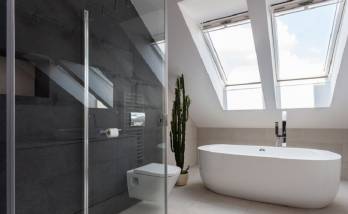 Salle de bain sous combles