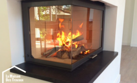 Installation d'une cheminée à foyer fermé