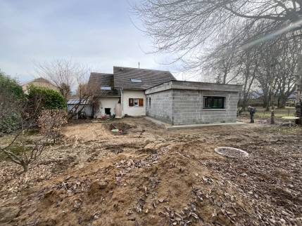 travaux extension de maison