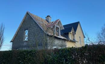 L'extension en travaux