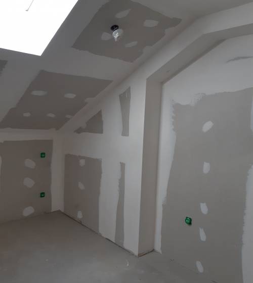 Doublage après travaux d'isolation du plafond des combles d'un appartement - Bourg-en-Bresse 01000