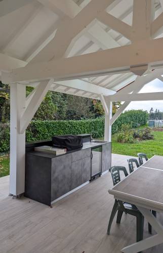 loggia pour cuisine d'été