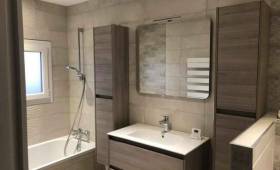 Après : meuble simple vasque