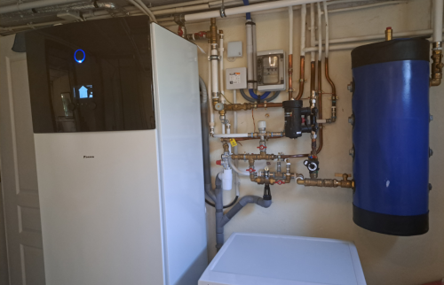 Installation d’une pompe à chaleur à Asnières (92600) - Partie intérieur