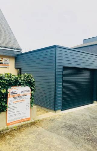 Garage terminé Vitré vue 1