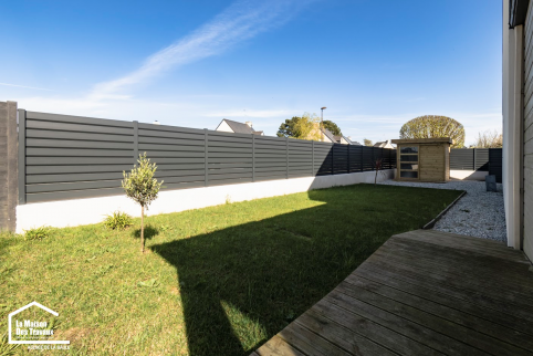 Clôture en aluminium à claire-voie