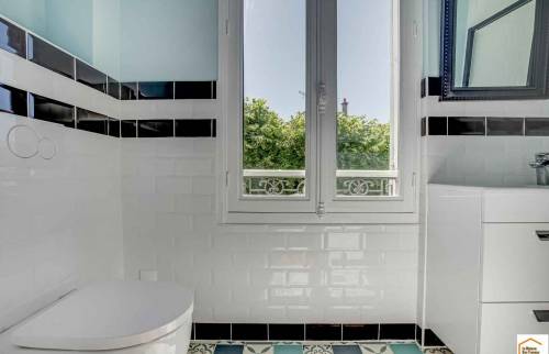 Espace douche rétro