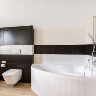 Baignoire d'angle 