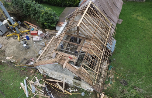 travaux ruine 