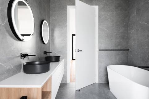 rénovation complète d'une salle de bains à Saleilles