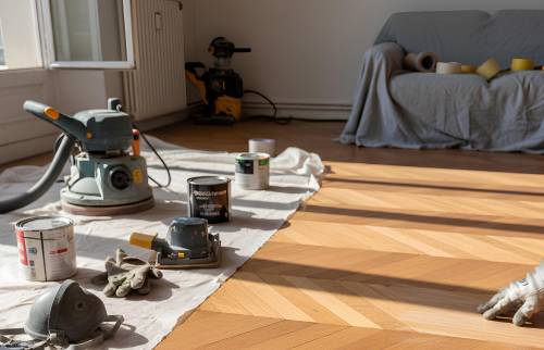 Rénovation de parquet