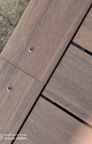 finition lames terrasse